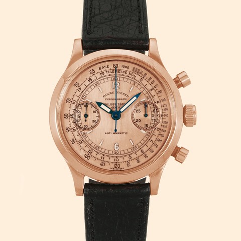 3525, So-Called 'Monoblocco' Rolex, 'Oyster Chronograph