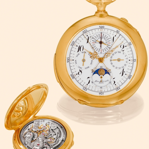 'Triple Complication' B. Haas Jeune, Haas Neveux & Cie, Sucrs.,