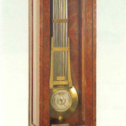 Leroy, circa 1860.
Extremely fine and rare mahogany, month
going