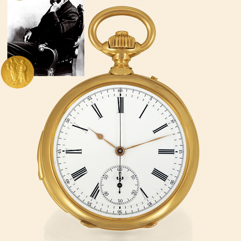 For Alfred Nobel 'Minute Repeater & Chronograph' Le Roy & Fils,