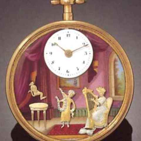 Henry Capt, Genève, circa 1800.
Very fine 18 ct. gold and enamel