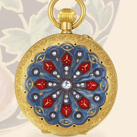 "Hebdomas'
Swiss, made for the Indian market circa 1900.
Rare an