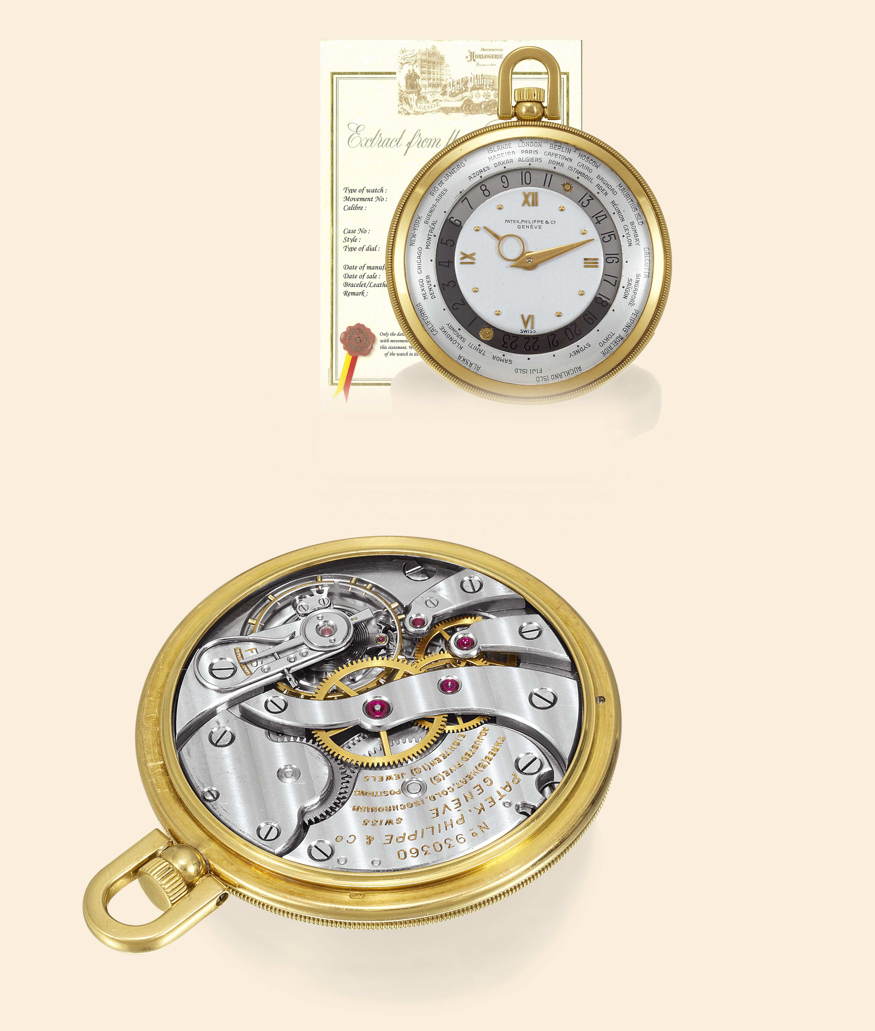 louis cottier world time