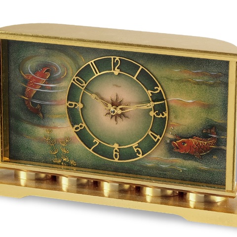 Cloisonne enamel, Koi Fish
Imhof, Swiss, No. 691223, Ref. 7 177.