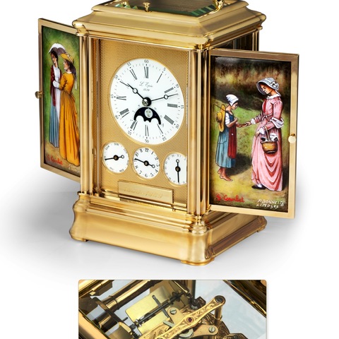 L'Epée - the Tourbillon musical carriage
clock
L'Epée, Sainte-Su