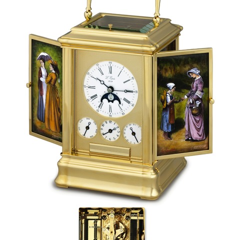 L'EPÉE "LA CENT CINQUANTENAIRE"
THE TOURBILLON MUSICAL CARRIAGE
