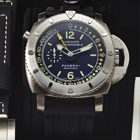 PANERAI PAM 307 OP 6747 DEPTH GAUGE MIKE HORN TITANIUM - Main Image