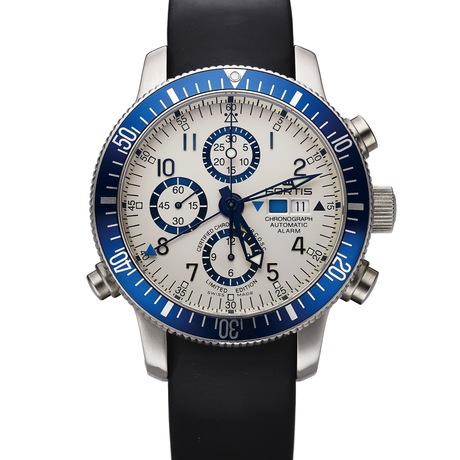 FORTIS REF 641.10.170 
CHRONOGRAPH ALARM STEEL 
Fortis, "Chronog