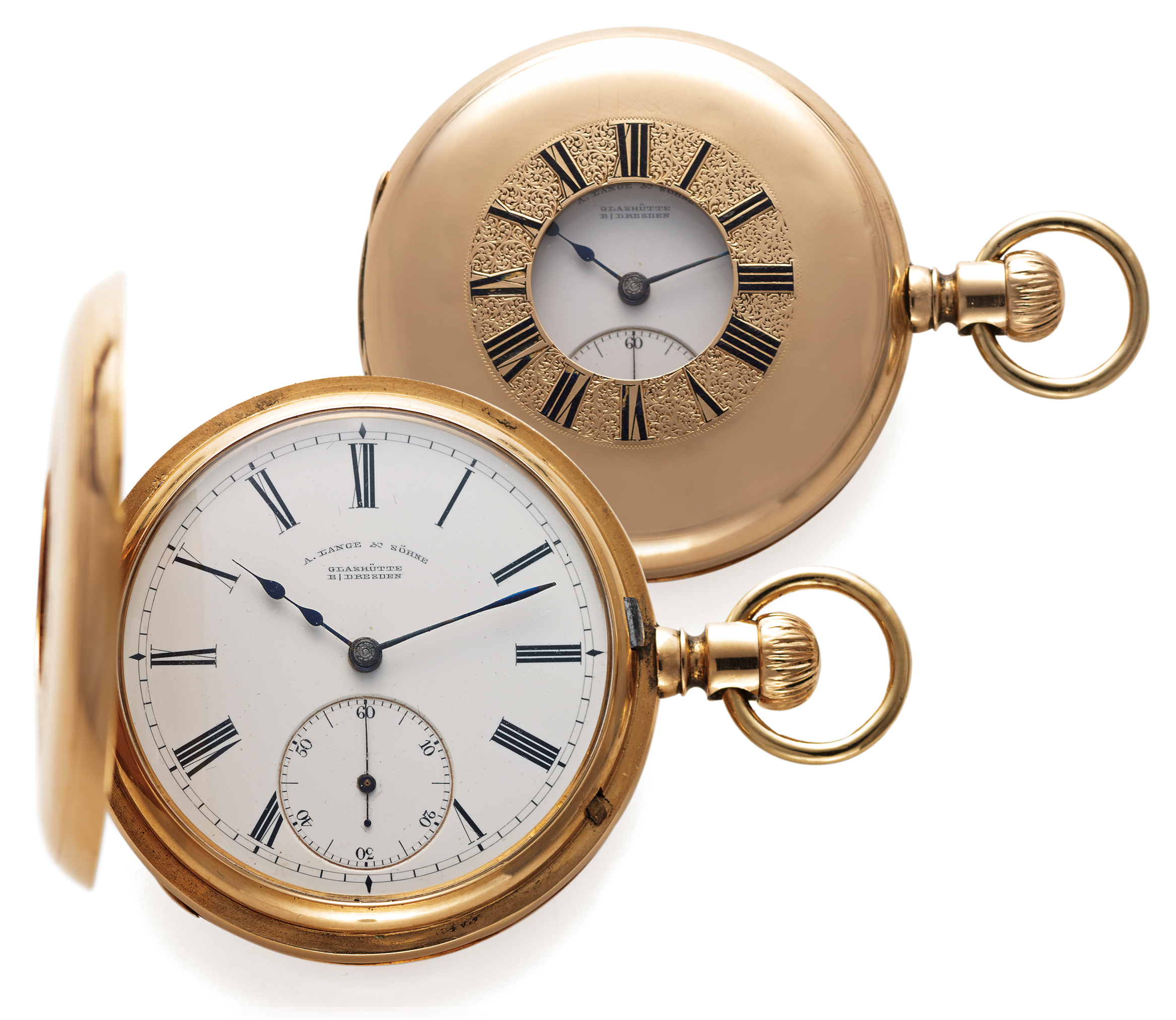 LANGE & SOHNE 1ST QUALITY POCKET WATCH YELLOW GOLD A.Lange & Söhne