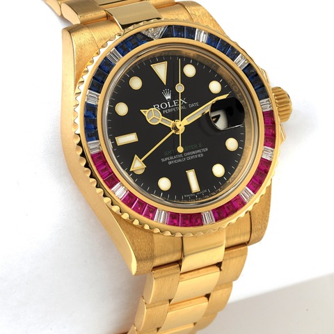 ROLEX REF. 116748 GMT YELLOW GOLD 