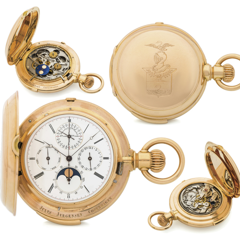 JULES JURGENSEN MINUTE-REPEATING PERPETUAL CALENDAR & CHRONOGRAP