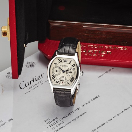 CARTIER TORTUE REF. 2540 PERPETUAL 