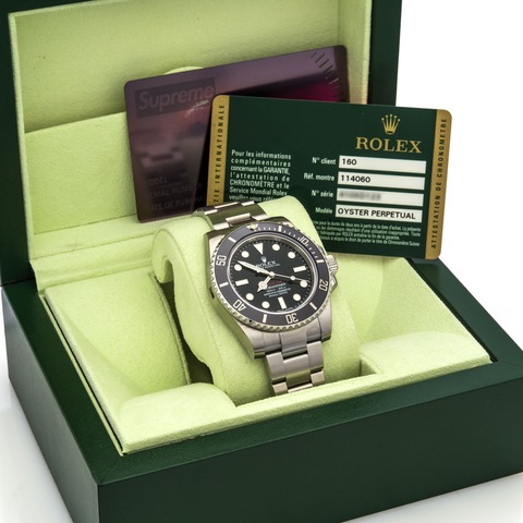 ROLEX SUBMARINER 114060 BAMFORD FOR SUPREME STEEL Rolex