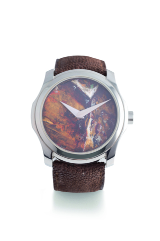 LUXESE & QU QIANMEI FOSSILE DU TEMPS 5 STEEL