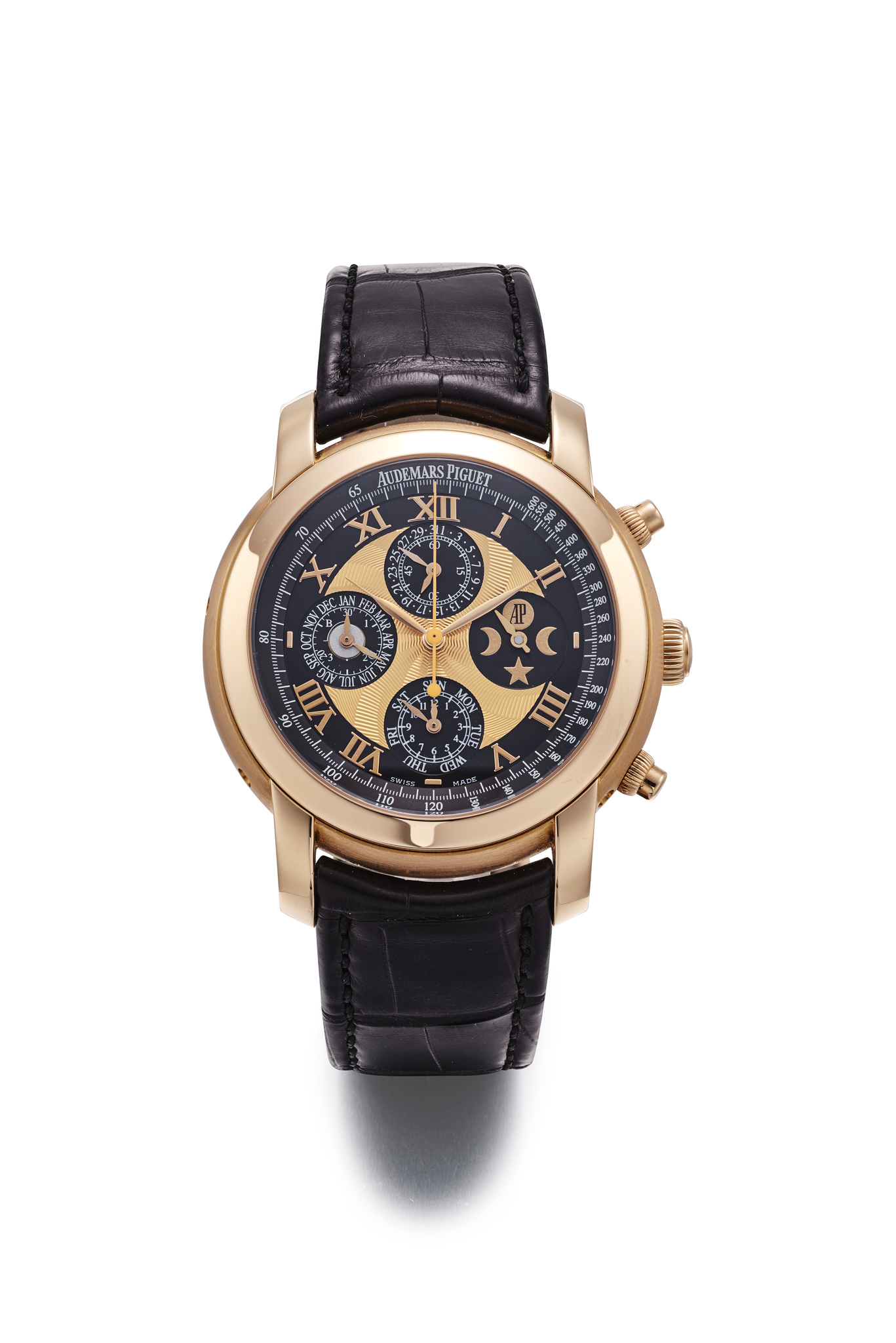 AUDEMARS PIGUET PERPETUAL CALENDAR CHRONOGRAPH IN PINK GOLD LIMITED IN 100 | Important Modern ...