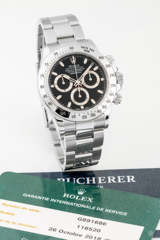 ROLEX, REF. 116520, DAYTONA, STEEL 