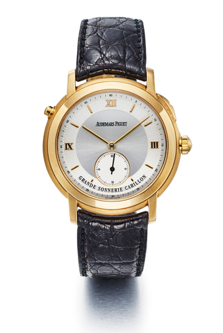 AUDEMARS PIGUET 25936, MINUTE-REPEATER, GRANDE ET PETITE SONNERIE ON  THREE GONGS; “GRANDE SONNERIE CARILLON”; LIMITED EDITION; 18K YELLOW GOLD