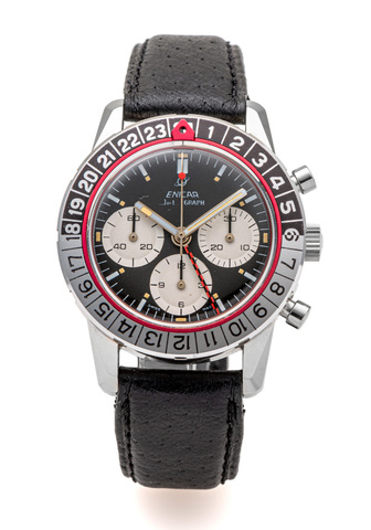 ENICAR, JET GRAPH, CHRONOGRAPH, GMT, NEW OLD STOCK