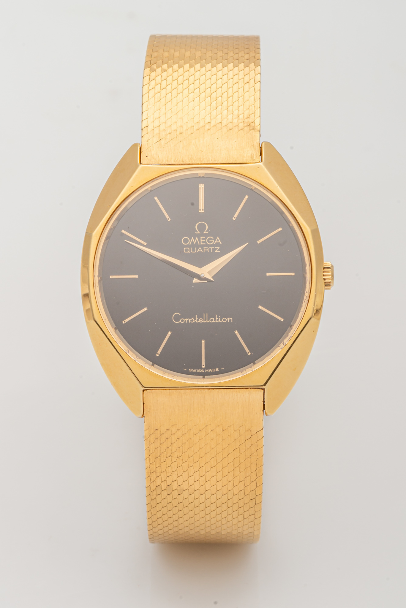 18ct gold omega constellation