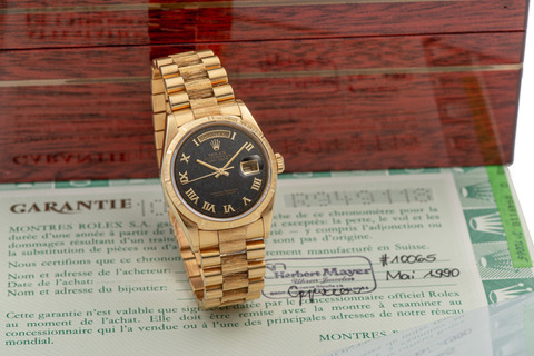 ROLEX, REF. 18248, DAY-DATE, GREY STONE 
