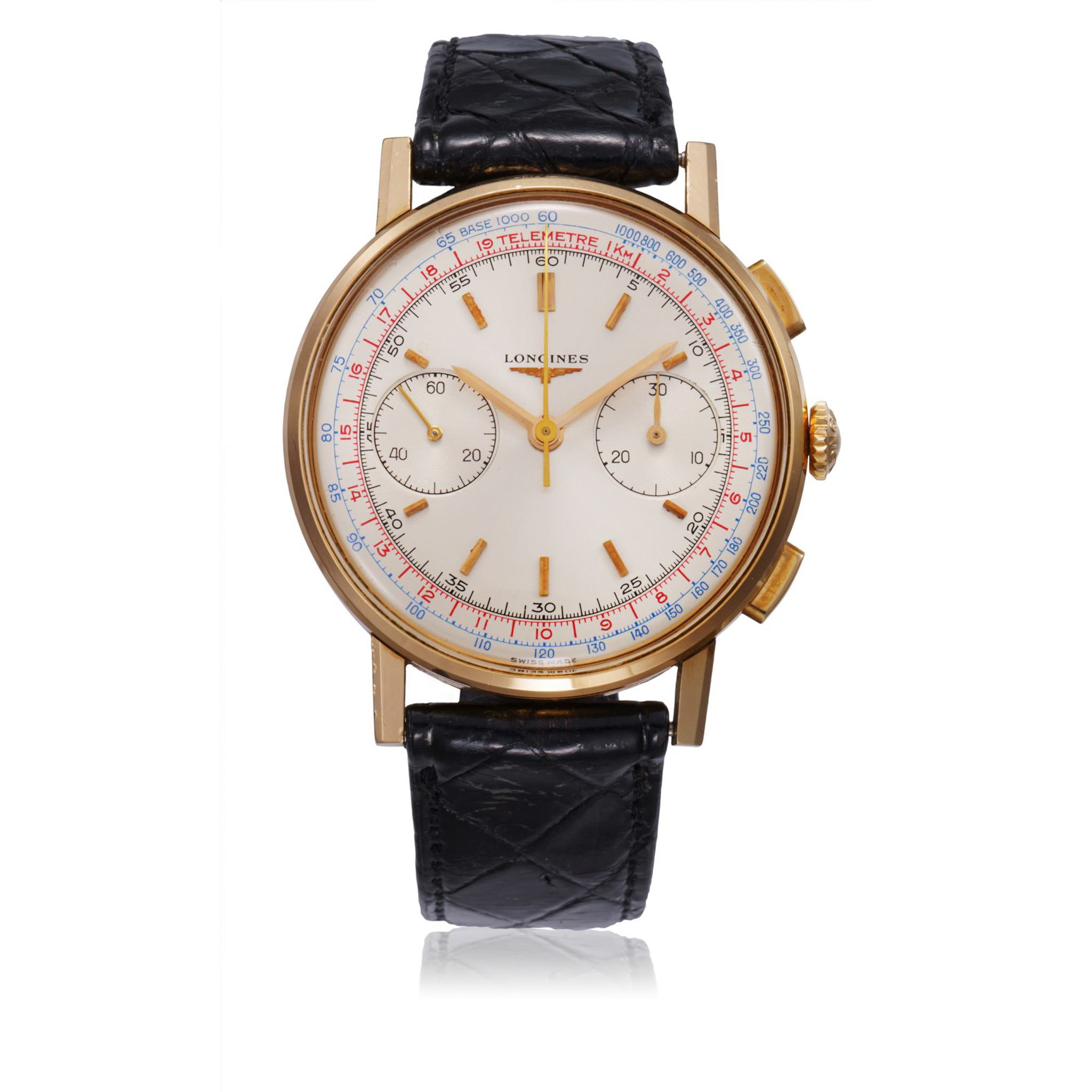 LONGINES REF. 7414.6, CHRONOGRAPH ,18K 