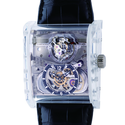 CABESTAN REF. CAB0188, TRIPLE AXIS TOURBILLON, FULL SAPPHIRE