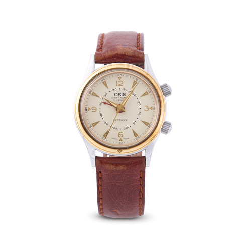 ORIS, REF. 418-7451-63-61, WRIST ALARM, LIMITED 1482/1600, STEEL