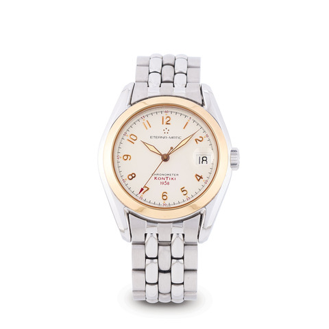 ETERNA-MATIC, REF. 1573.47, KONTIKI 1958, LIMITED 495/999, 18K