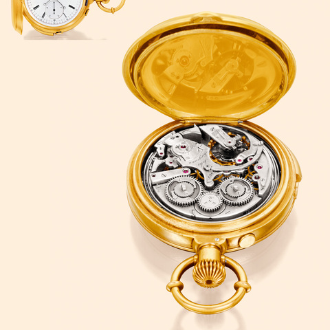"Secondes Foudroyantes" Jules Jürgensen, Copenhagen, made in Swi